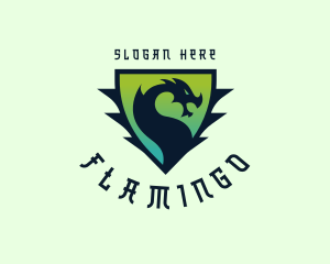 Gaming Dragon Shield Logo