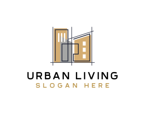 Architecture Building Urban logo design