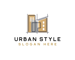Urban - Architecture Building Urban logo design
