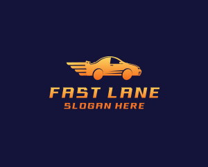 Fast Automobile Car logo design