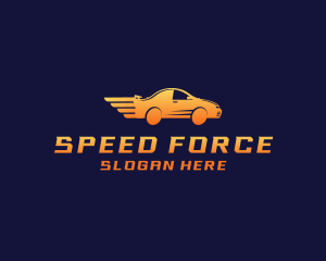 Fast Automobile Car logo design