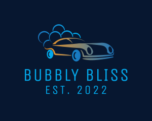 Car Wash Bubbles  logo design