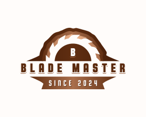 Saw Blade Woodwork logo design