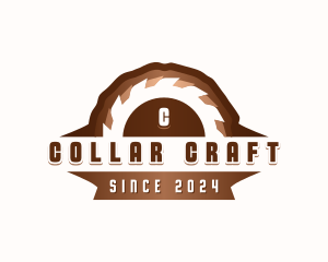 Saw Blade Woodwork logo design