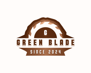 Saw Blade Woodwork logo design