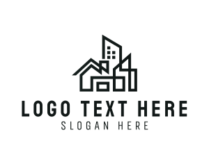 Architecture - Structure Building Contractor logo design