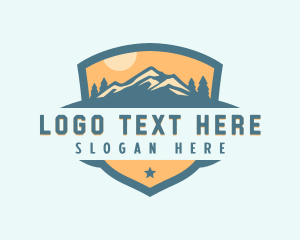 Outdoor Mountain Getaway Logo