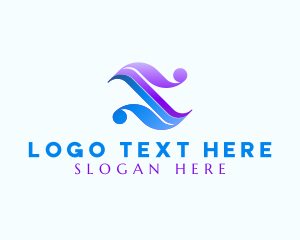 Marketing - Generic Wave Letter S logo design