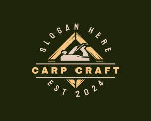 Carpentry Wood Craft logo design