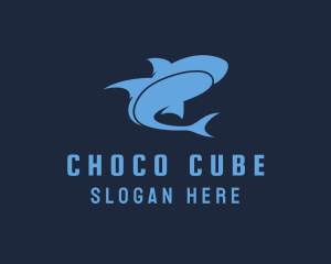 Fin - Modern Ocean Shark logo design