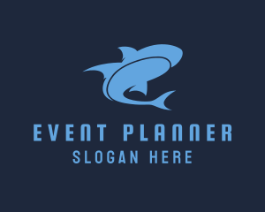 Fish - Modern Ocean Shark logo design