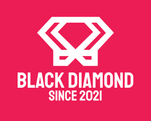 Simple Diamond Toque logo design