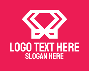 Simple Diamond Toque Logo