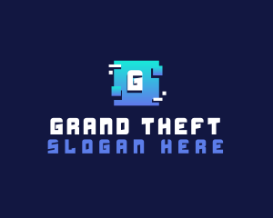 Glitch Pixel Software Logo