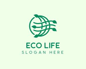 Sustainable - Globe Organic Sustainability logo design