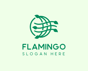 Landscaping - Globe Organic Sustainability logo design