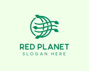 Globe Organic Sustainability logo design