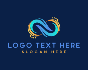 Symbol - Fintech Creative Loop logo design