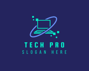 Laptop - Digital Tech Laptop logo design