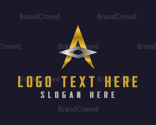 Star Entertainment Agency Letter A Logo