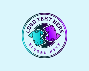 Laundry - Clothing Shirt Branding logo design