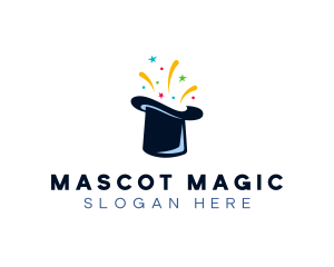 Magic Top Hat Performer logo design