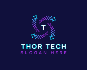 Digital Cyber Tech logo design