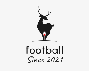 Alcohol - Deer Wine bar logo design