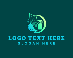 Home - Home Cleaning Housekeeping logo design