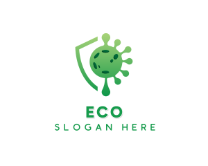 Green Virus Protection Logo