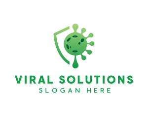 Virus - Germ Virus Protection logo design