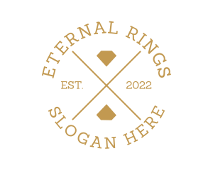 Rings - Luxury Diamond Business logo design