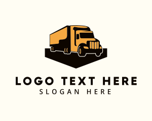 Haulage - Trailer Truck Logistic logo design
