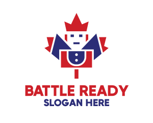 Soldier - Canada Toy Soldier logo design
