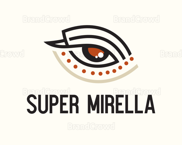 Stylish Eye Tattoo Logo