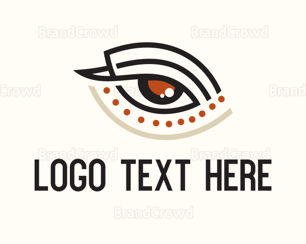 Stylish Eye Tattoo Logo