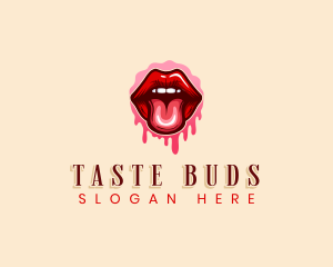 Woman Seductive Lips logo design