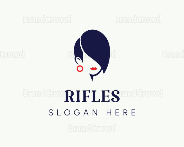 Female Fashion Hair Logo