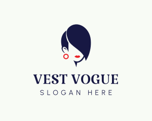 Female Fashion Hair logo design