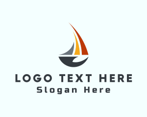 Expedition - Sailboat Travel Hand logo design