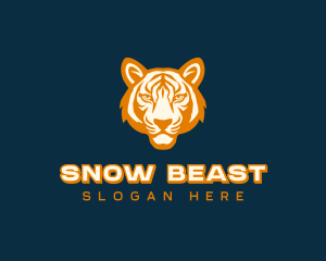 Predator Tiger Beast logo design