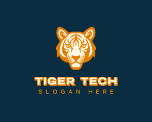 Predator Tiger Beast logo design