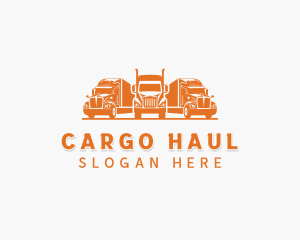 Logistics Delivery Truck logo design