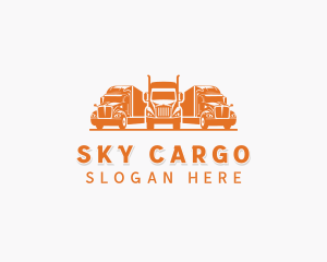 Logistics Delivery Truck logo design