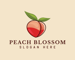 Peach - Sexy Peach Lingerie logo design