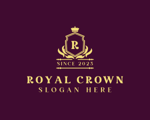 Luxury Royal Crown logo design