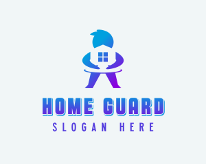 Property Shelter Caretaker  logo design