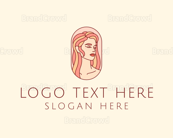 Feminine Hair Salon Logo