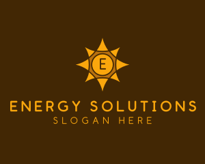 Solar Sun Energy logo design