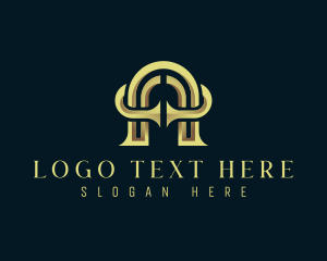 Jeweller - Elegant Jewelry Letter A logo design